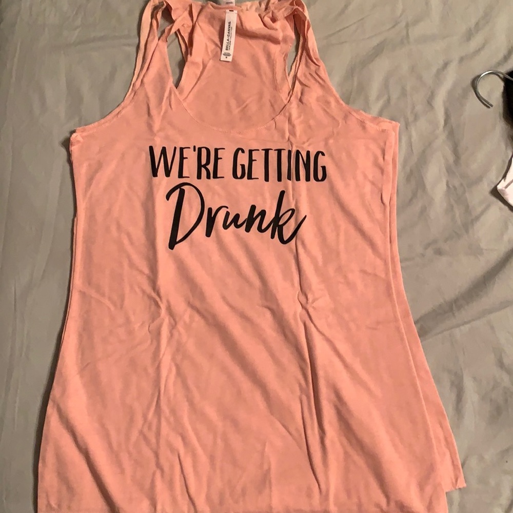 Bridesmaid tank top